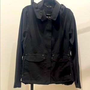 Black Utility Jacket Classic Design